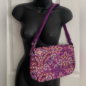NWOT Vera Bradley Iconic Shoulder Bag, Dream Tapestry